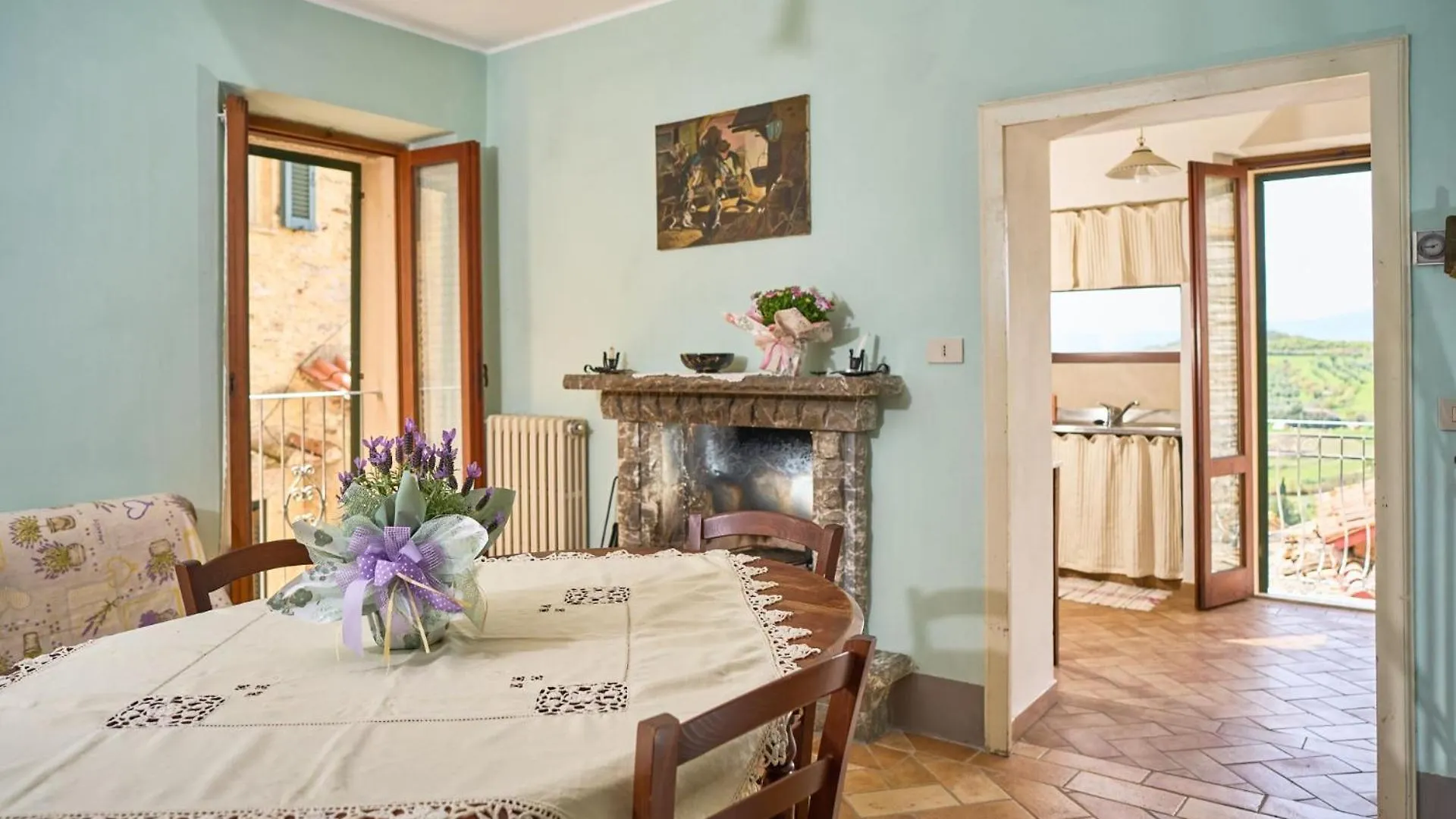 Appartement Casa Belvedere San Casciano dei Bagni Italië
