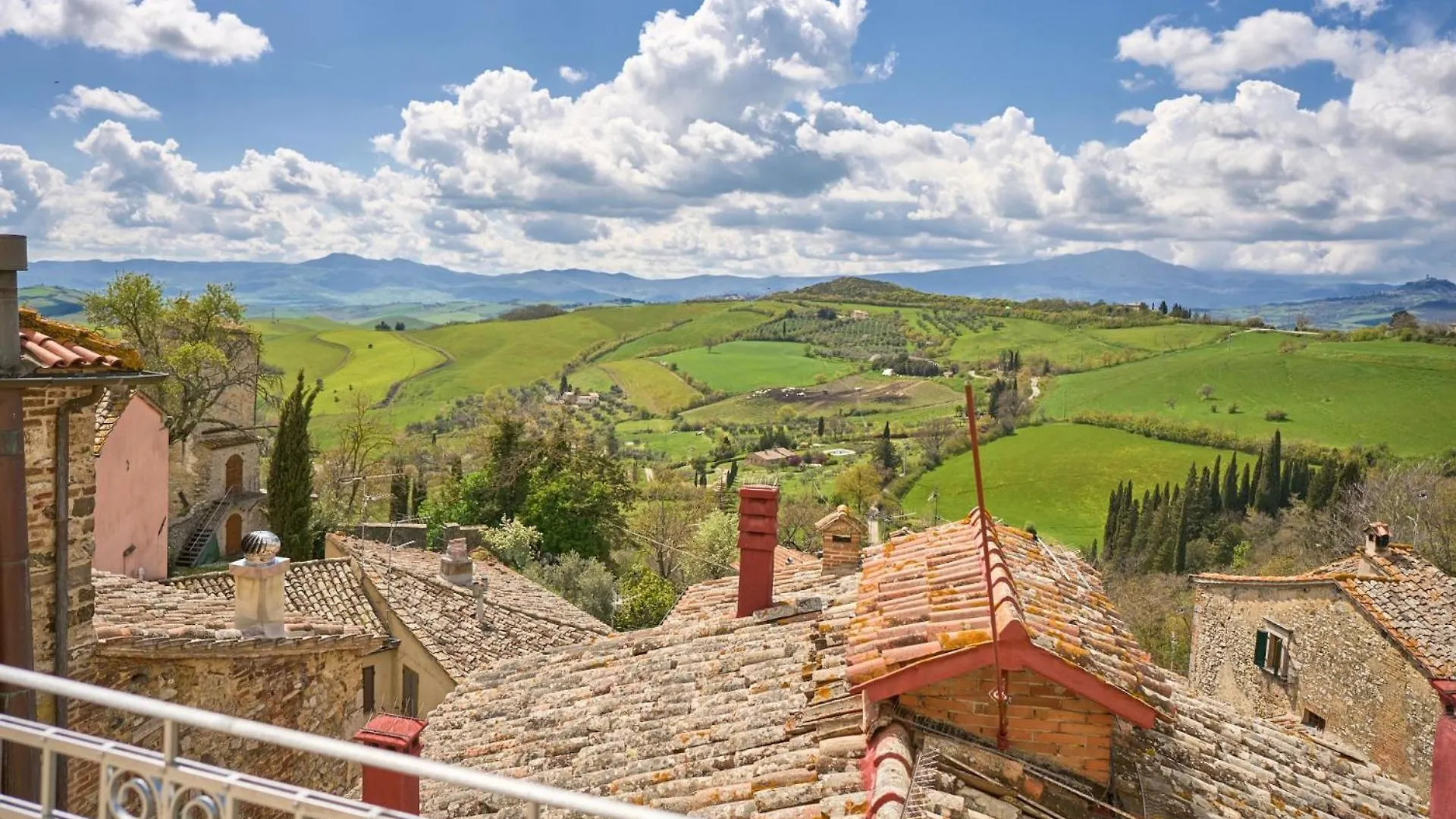 Lägenhet Casa Belvedere San Casciano dei Bagni